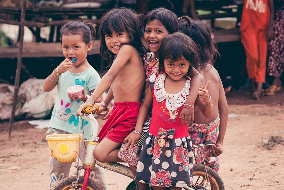 New clothes for highland children